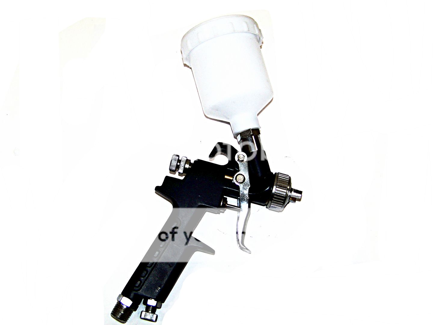 New Black Mini Air Touch up Gun Air Brush Paint Spray gun h v l p